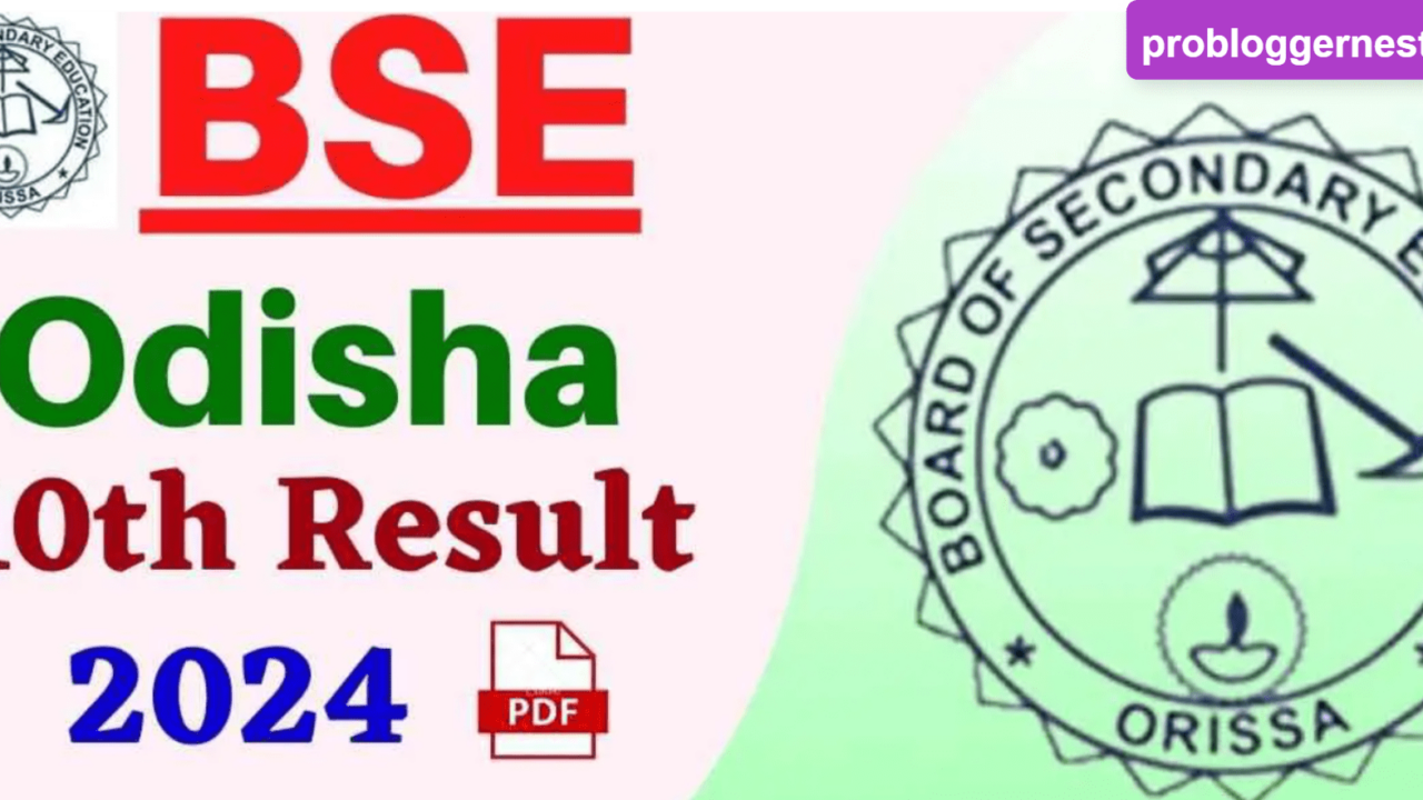 BSE Odisha 10th Results 2024