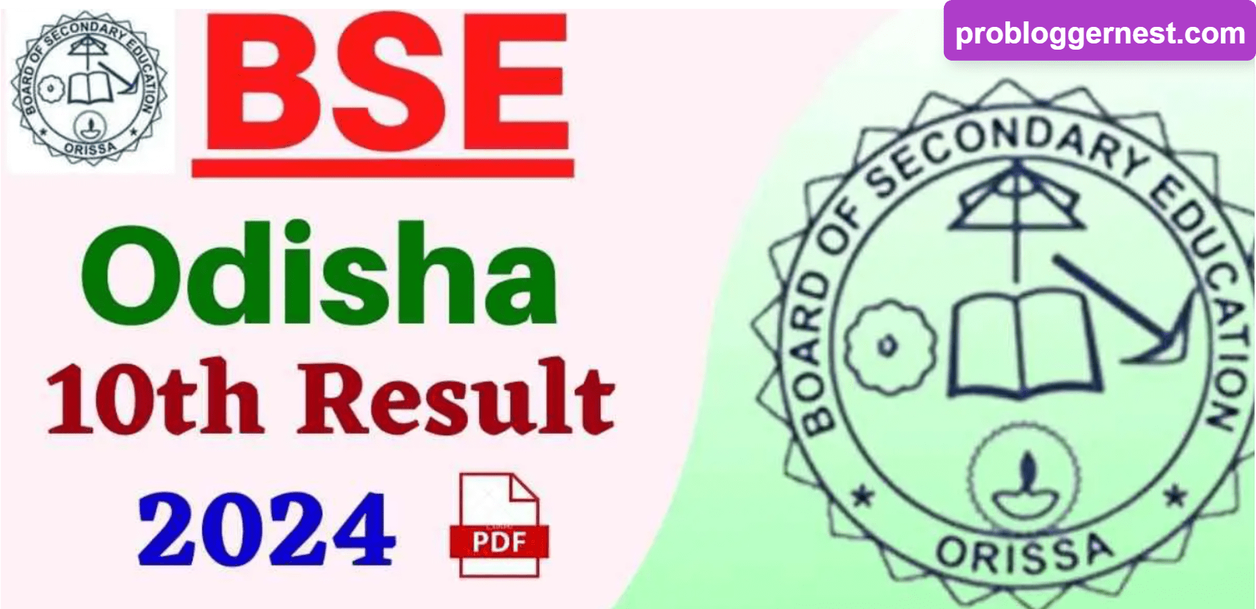 BSE Odisha 10th Results 2024