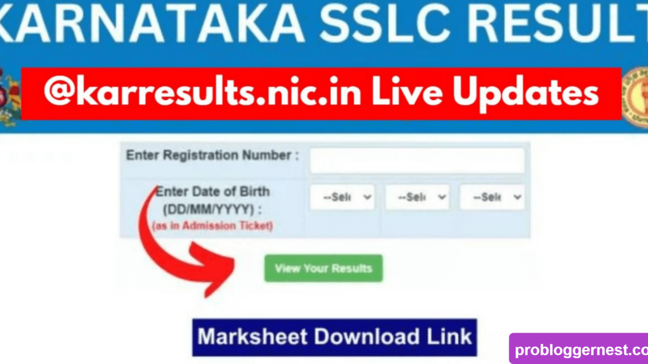 Karnataka SSLC Results 2024 Released: Access KSEAB 10th Marksheets at karresults.nic.in