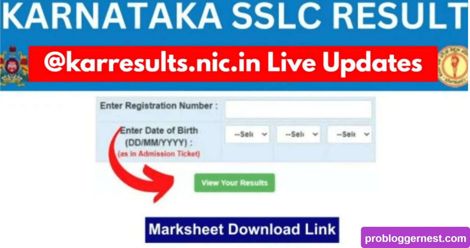 Karnataka SSLC Results 2024 Released: Access KSEAB 10th Marksheets at karresults.nic.in